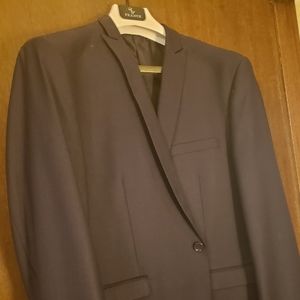 Men's Deep Eggplant(appears black) 3 pc Suit